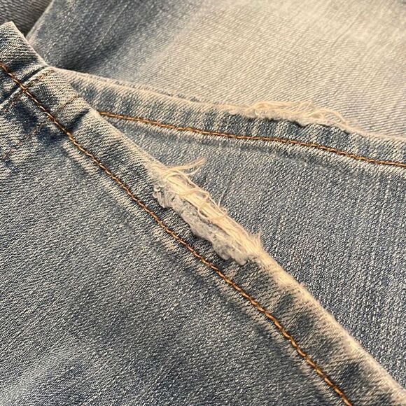 Calvin Klein Jeans Women's Straight Leg Medium Wash Stretch Denim Blue Size 4 - Picture 10 of 10